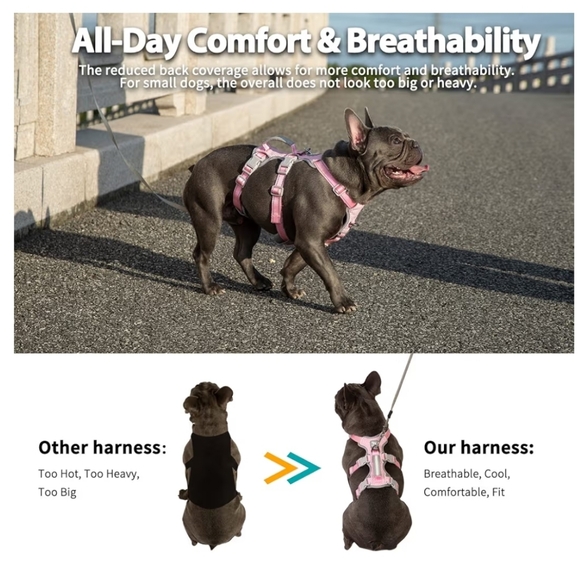 Escape Proof Reflective Dog Harness Size Small - Picture 9 of 11